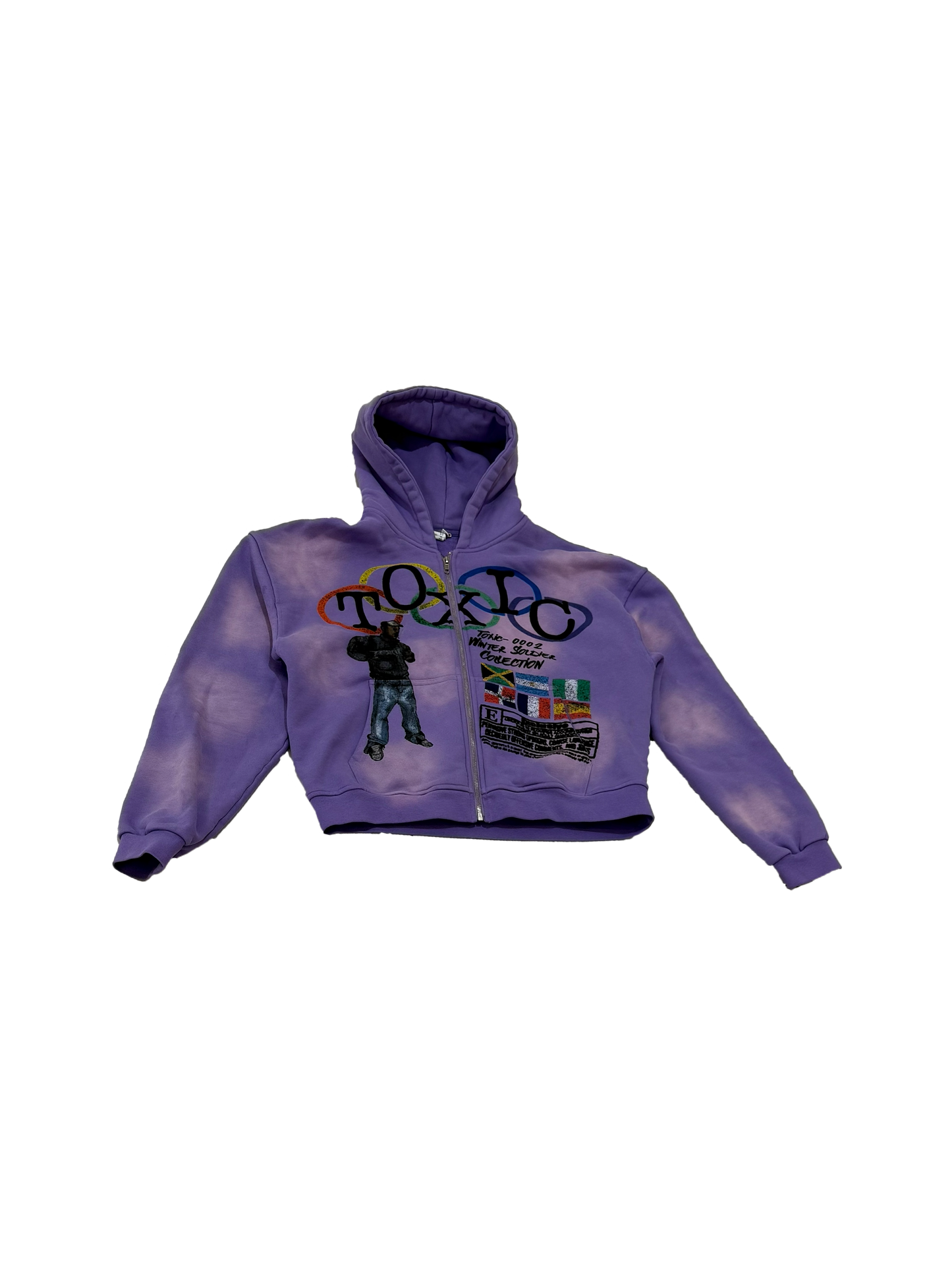 Purple Winter Soldier Hoodie