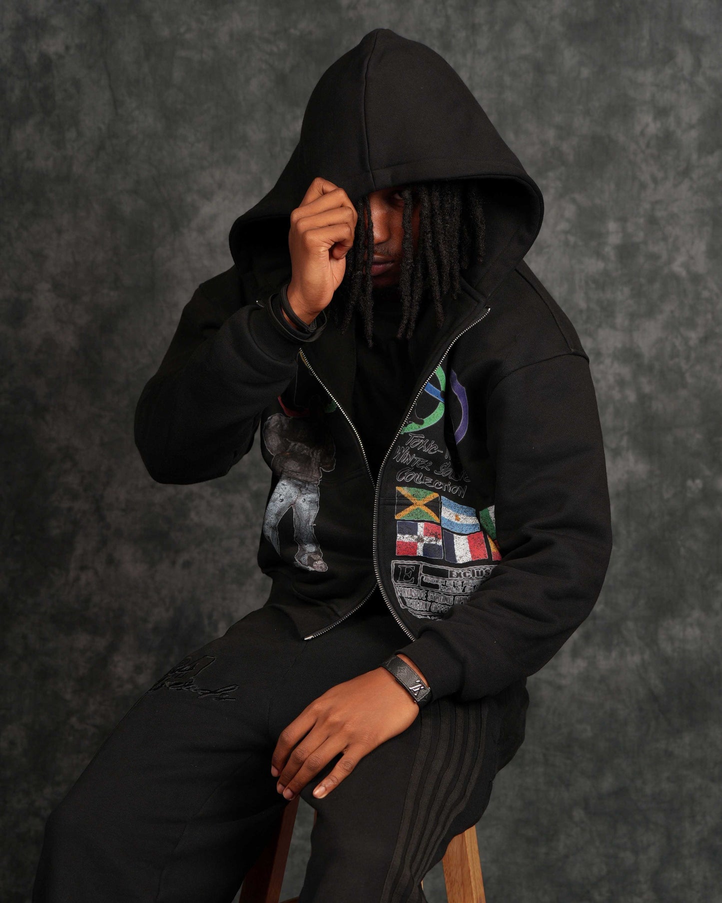 Black Winter Soldier Hoodie