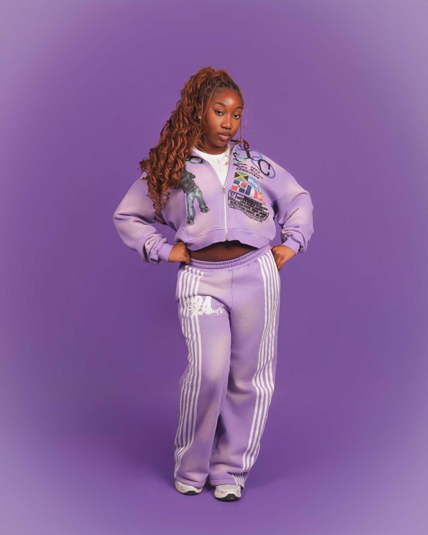 Purple Winter Soldier Sweats