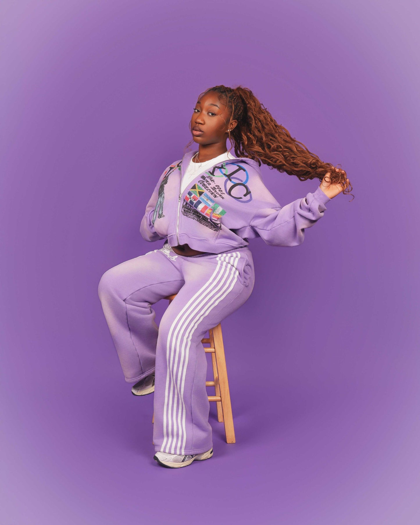 Purple Winter Soldier Sweats