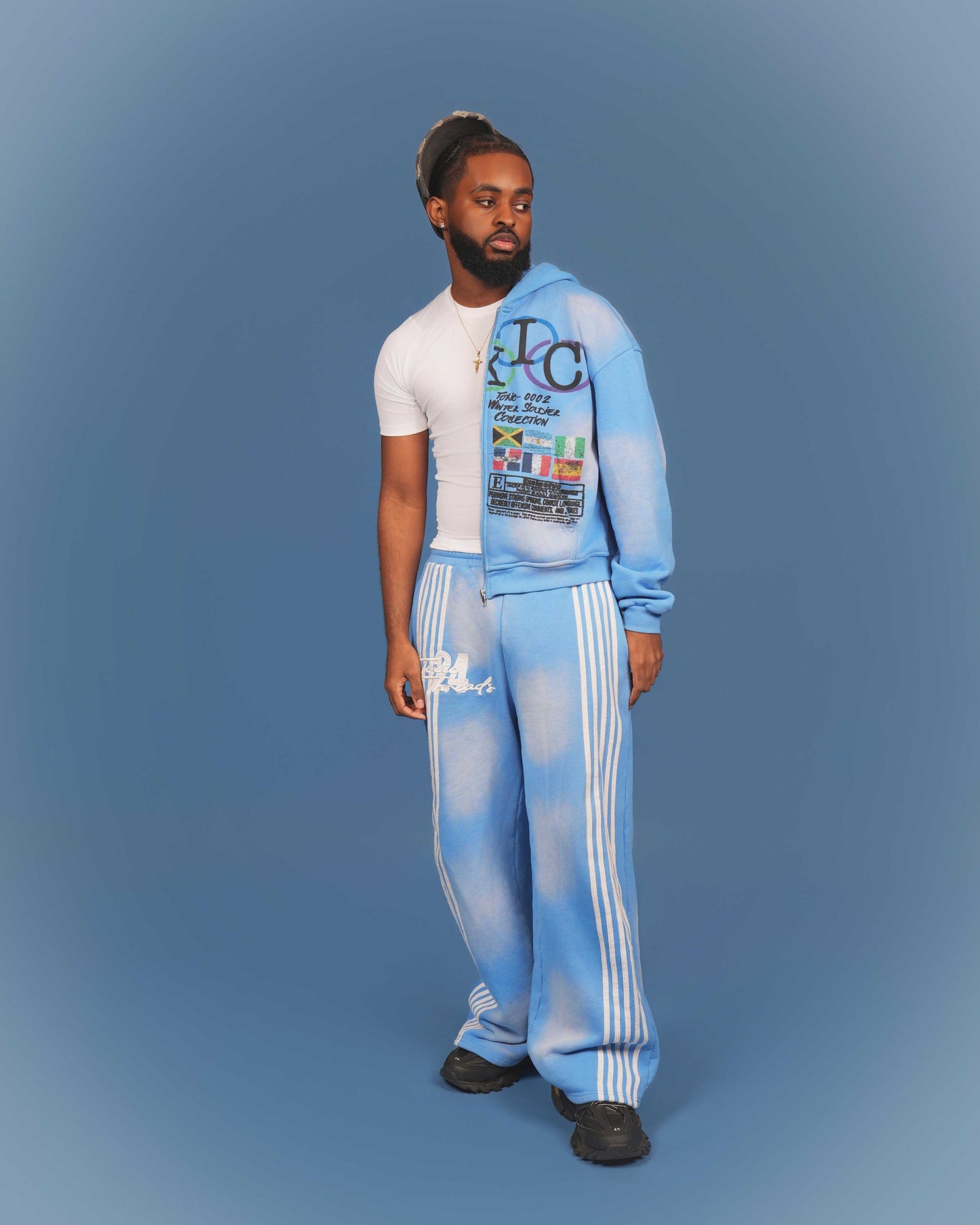 Blue Soldier Sweats
