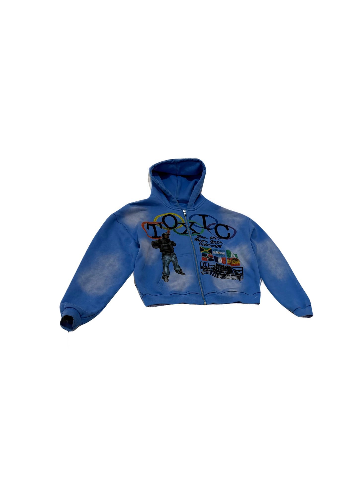 Blue Winter Soldier Hoodie